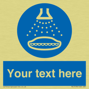 Custom start water spray in launch sequence